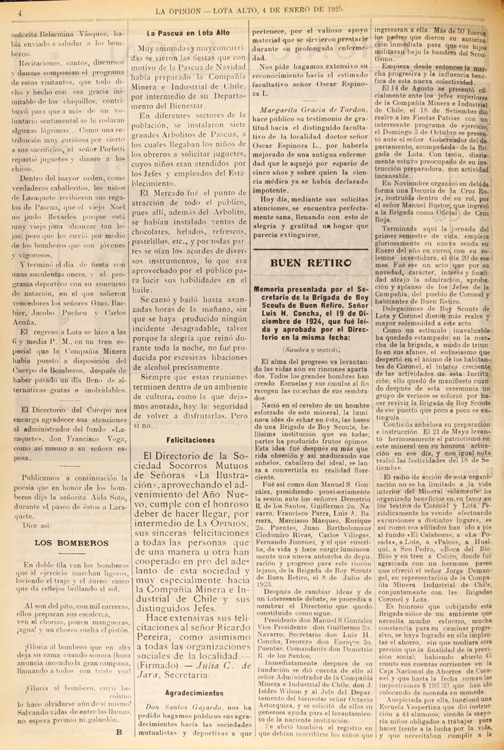 Página 4 del número 23 de La Opinión