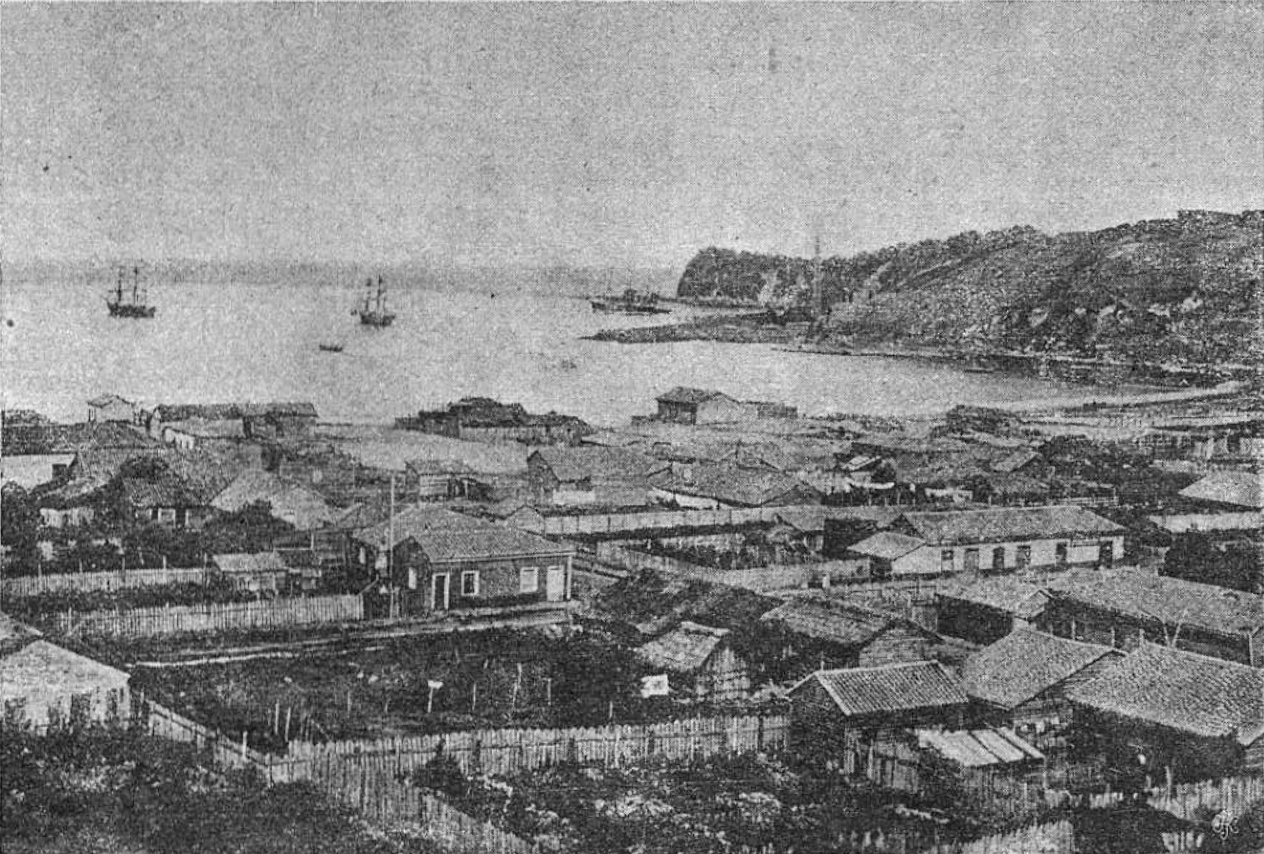 Vista panorámica de Lota