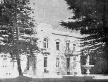 Palacio del Parque de Lota. Fotografía de Vargas Rosas