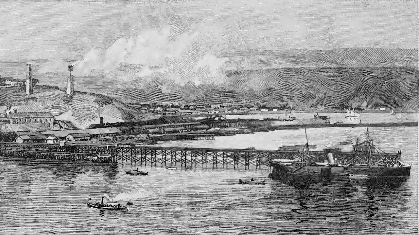 LOTA — LAS FUNDICIONES Y EL MUELLE.
